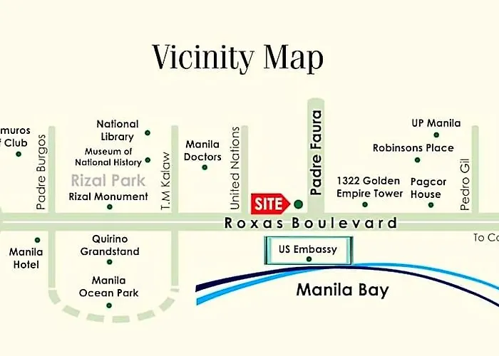 Grand Riviera Comfy Near Us Embassy Bay Roxas Blvd Ermita 3* Manila